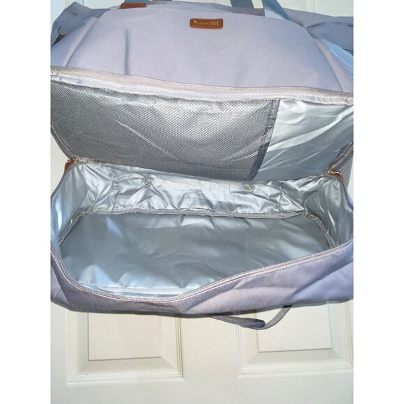 Large Travel Duffel Bag With Shoe Compartment & Laptop Sleeve Waterproof Weekend - Picture 8 of 15